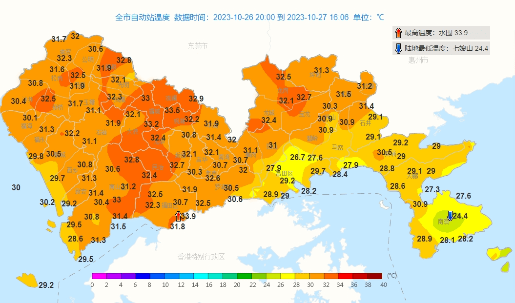 冷空气持续逼近！深圳将迎降雨+降温，最低气温至……