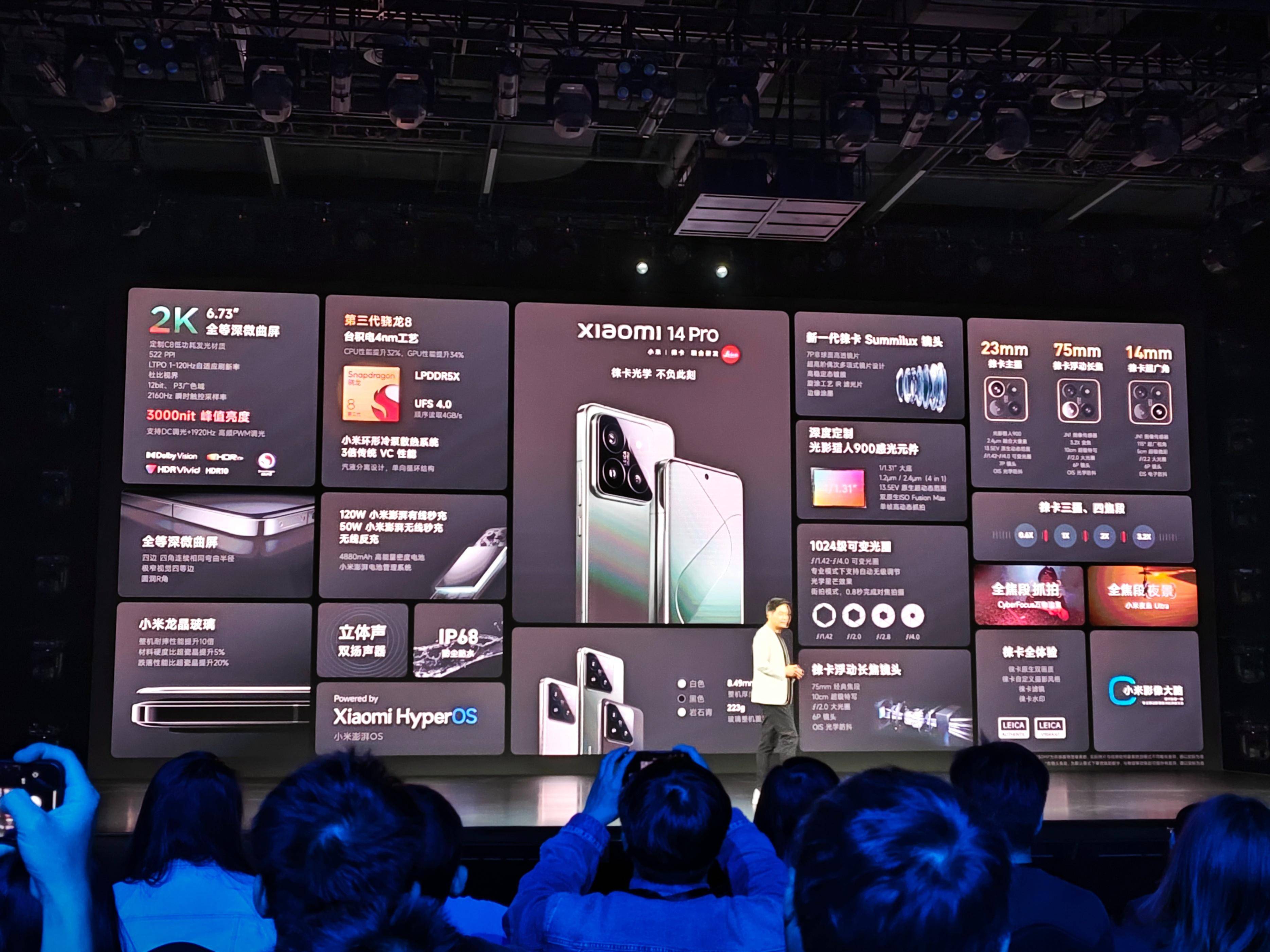小米14系列发布：一文看懂两款手机！标准版能打苹果iPhone 15 Pro-第5张图片-亚星国际官网